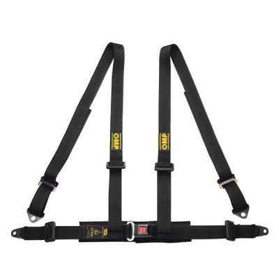 OMP Road 4-Point Racing Seat Belts - Secure & Stylish Safety