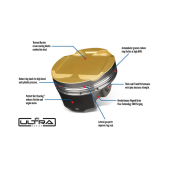 Forged Pistons BMW 135i 335i N54B30 CR 9.5 84mm JE