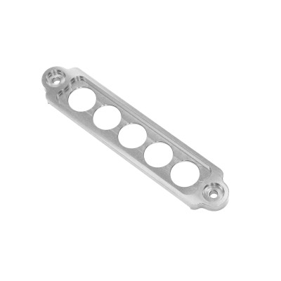 JDM Silver Car Battery Tie Down for 02-05 Honda Civic