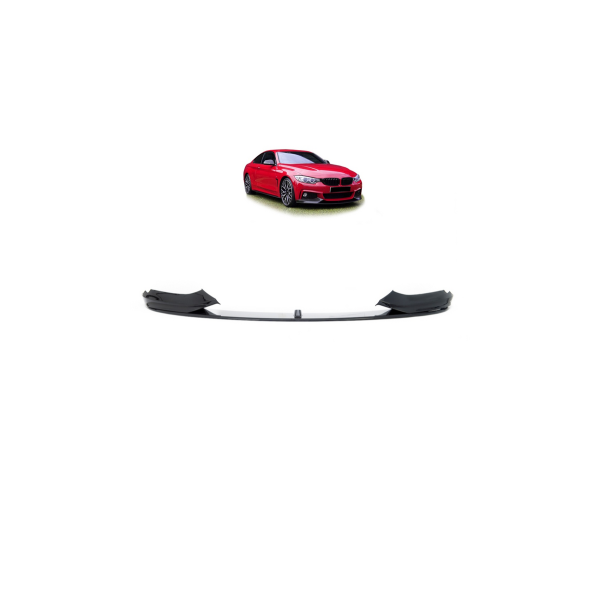 Gloss Black Front Bumper Diffuser for BMW 4 Series F32 F33 F36