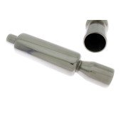 90mm Inlet Rear Muffler - 57mm Outlet Performance Upgrade