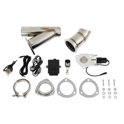 "2.25" V-Band Remote Exhaust Cutout with Switch - High Performance"