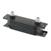 7-Row Slim Line Oil Cooler 140x50x50 AN10 - Black Finish
