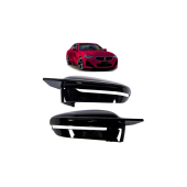 Mirror Cover Set for BMW 2 3 4 5 6 7 8 Series Gloss Black