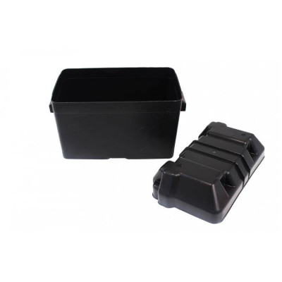 Durable 12V Battery Box - Hard Case 282x184x260 mm