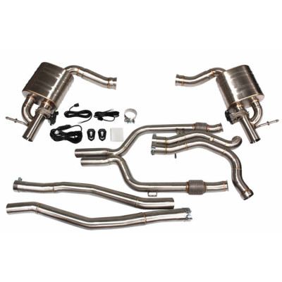CatBack Active Exhaust for Mercedes C43 AMG 3.0T - Performance Upgrade