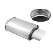 Rear Muffler 73x152mm inlet 63,5mm