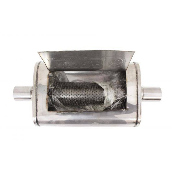 70mm Center Muffler LT 409SS - 355mm Performance Upgrade