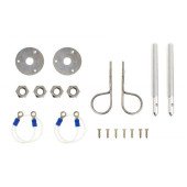 Silver Hood Pins Hair Pin - Stylish & Secure Accessory