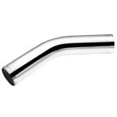 76mm Aluminium Pipe 45° Bend - 60cm Length