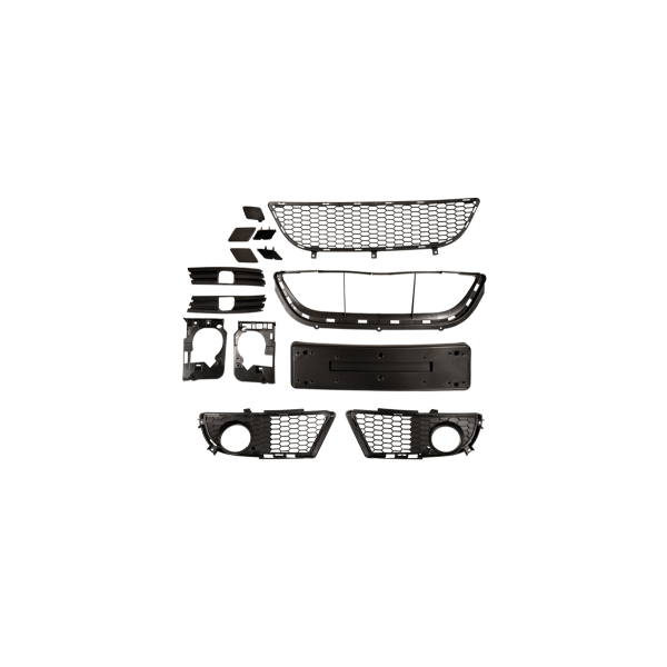 Front Bumper With PDC + SRA fit for BMW 3-Series (E90, E91) Sedan Touring (2005-2008) M-Tech Facelif