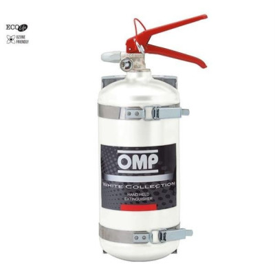 OMP White Collection 2 4L Fire Extinguisher - CBB-351