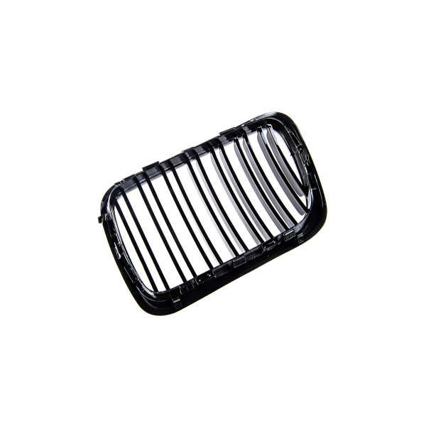 Gloss Black Dual Line Grill for BMW 3 E36 Facelift Compact