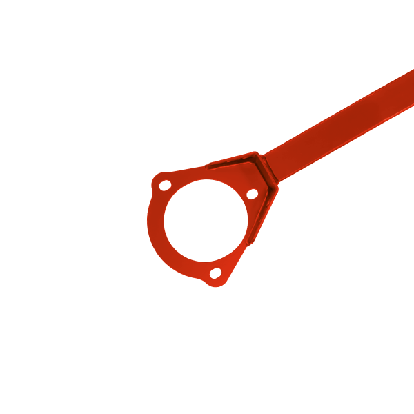 Red Honda Concerto Front Upper Strut Bar