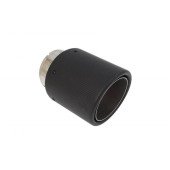 101mm Carbon Exhaust Tip with 63mm Inlet - High Performance