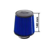 Simota Blue Air Filter H:140mm DIA:80-89mm JAU-X02201-06