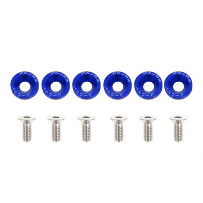 JDM Blue Decorative Screws M8x1.25 15mm - Stylish Fasteners