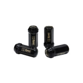 D1Spec Black Steel Forged Wheel Lug Nuts 12x1.25 - Durable Fit