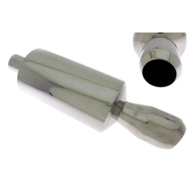 100mm Inlet Rear Muffler - 63.5mm Exhaust Upgrade