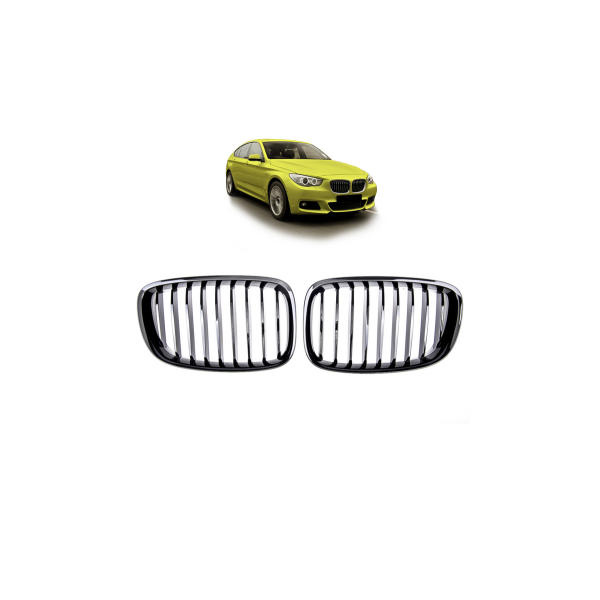 Gloss Black Sport Grille for BMW 5 Series F07 Gran Turismo 2013-2017