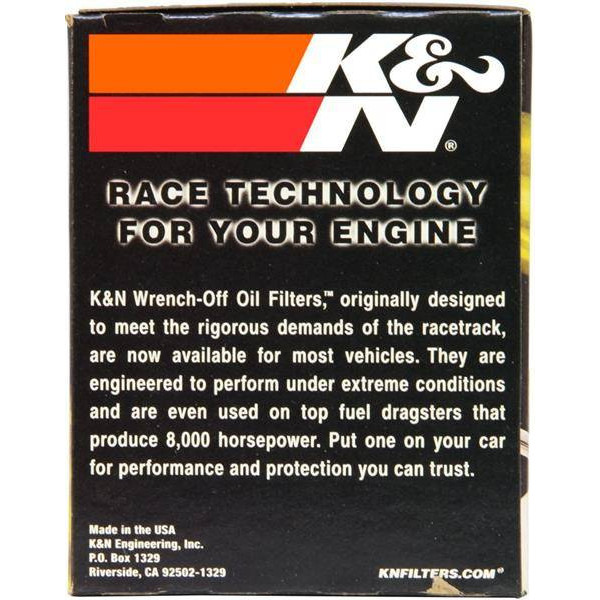 K&N HP-1002 High-Performance Oil Filter for Enhanced Engine Care