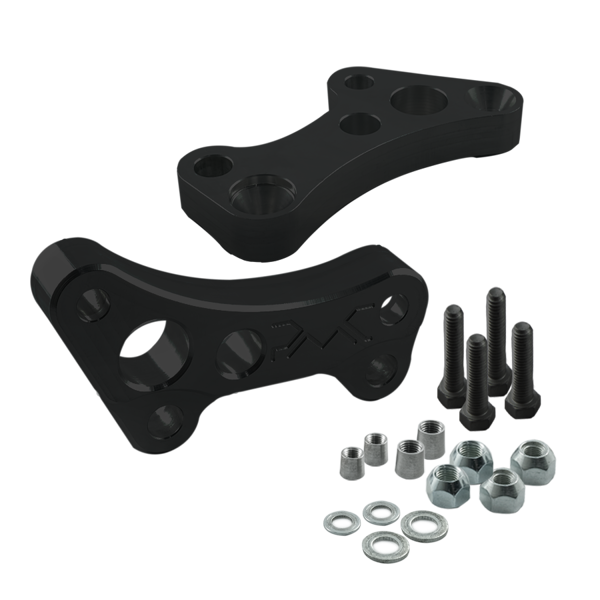 BMW E46 Stage 2 Torsion Adapters +25% Black Upgrade