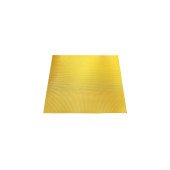 Gold Embossed Aluminum Heat Shield 0.5mm - 30x30 cm