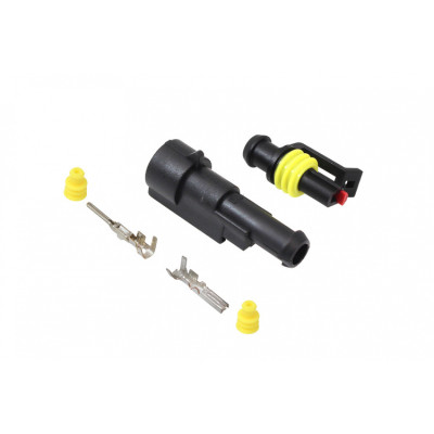 1-Pin Waterproof Superseal Connector for Reliable Connections