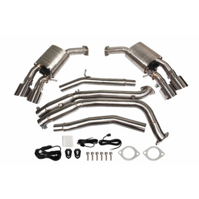 CatBack Active Exhaust for Audi S4 B9 3.0T - Performance Upgrade