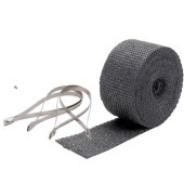 DEI Black Pipe Wrap & Locking Tie Kit 5cm x 7.5m