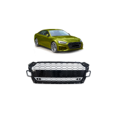 Gloss Black Grill for Audi A5 F5 Facelift - Stylish Upgrade