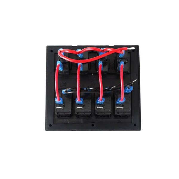 12-24V IP68 Waterproof ON-OFF Switch 4xB 2x5A 1x10A 1x15A