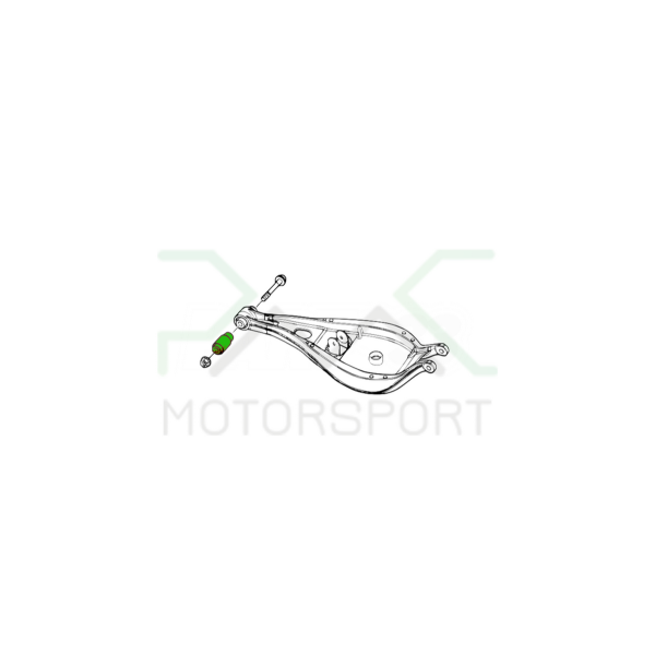 Control arm bushings BMW E36 E46 Z4 Transverse Upper No. 14. Uniball