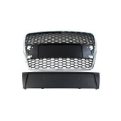 RS-Style Chrome-Black Grill for Audi A6 C6 (04-09)