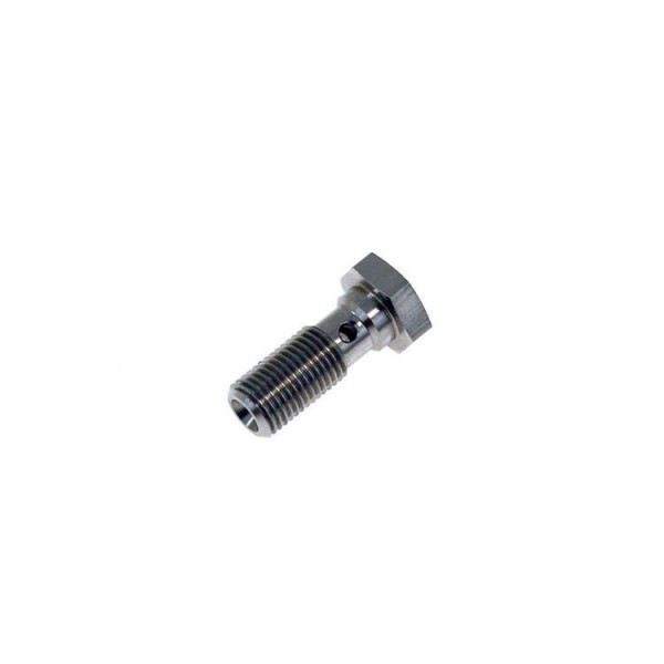 Stainless Steel AN3 24MM Banjo Hose End Fitting - S.S. Quality