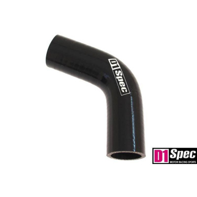 67° D1Spec Black Silicone Elbow 35mm - High-Performance Fit