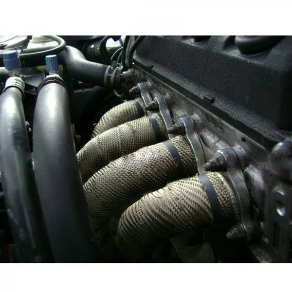 Epman 50mm x 10m Titanium Exhaust Heat Wrap with Ties