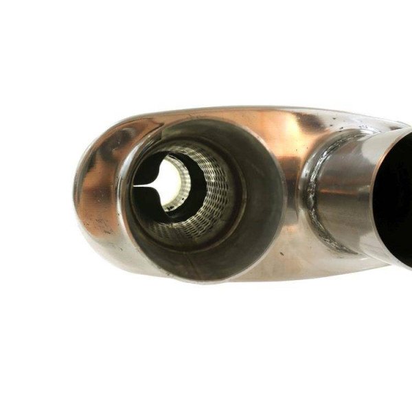63.5mm Rear Center Muffler - LT 304SS, 355mm Length