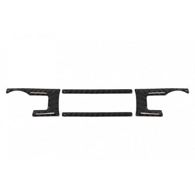 Carbon Fiber Central Control CD Strip for 2015-2019 Mustang