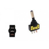 Blue LED Chrome Toggle Switch - Modern Design & Easy Install