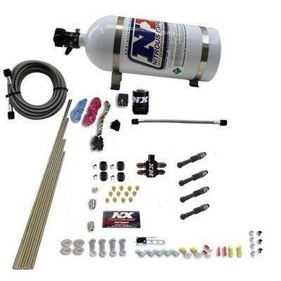 DRY DIRECT PORT Nitrous System for 4.5L 4-Cyl - 50-300HP