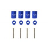 6mm Blue Hood Vent Spacer for Enhanced Airflow Performance