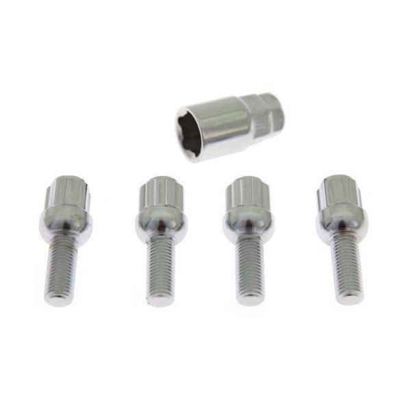 M12x1.5mm Lock Nut Kit with 28mm Ball - Secure Fastening Solution