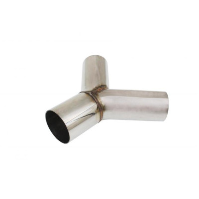304SS Exhaust Tee 90° 51-60mm - Durable Stainless Steel Fitting