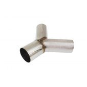 304SS Exhaust Tee 90° 60-60mm - Durable Stainless Steel Fitting
