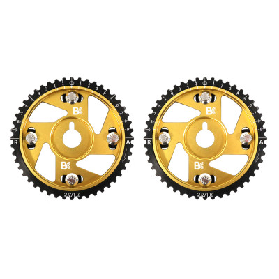 Brian Crower Gold Adjustable Cam Gears for 2JZgte