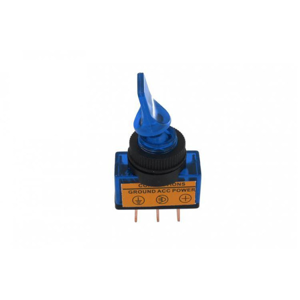 Blue LED Toggle Switch - Bright, Durable & Easy to Install