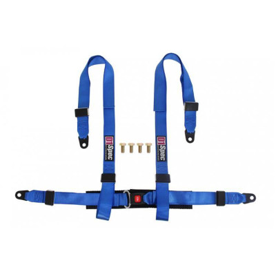 4-Point Racing Seat Belts D1Spec Blue - Secure & Stylish
