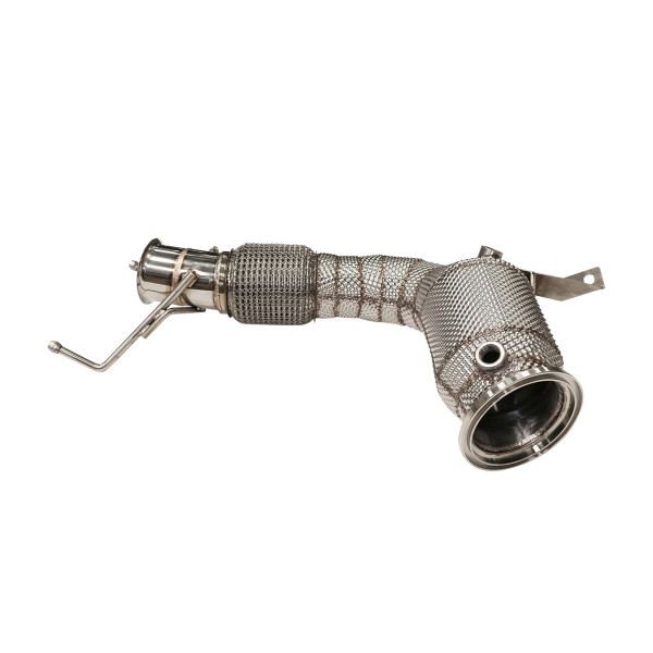 Mini Cooper S F56 2.0T Decat Downpipe with Heat Shield