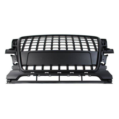 Black Grill for Audi Q5 8R (09-12) with PDC Compatibility